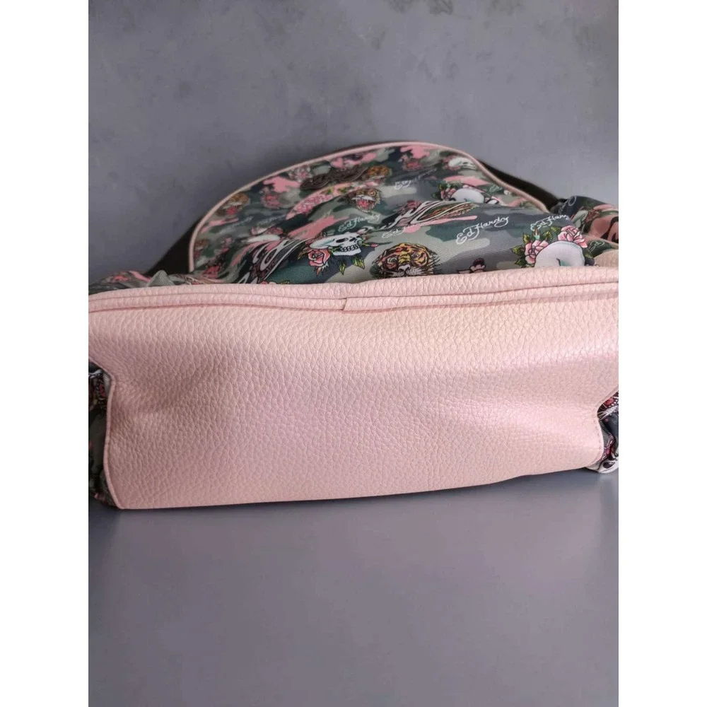 Ed Hardy Pink Camo Tattoo Skull Backpack EHH429-42-PKC NWT